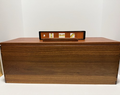Vintage Kalmar? Designs 30 Slot CD Holder Teak Wood Door Cover MCM Eject Buttons - Picture 23 of 23