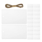 32pcs Wedding Blank Rectangle Acrylic Place Cards Wedding Reserved Signs For
