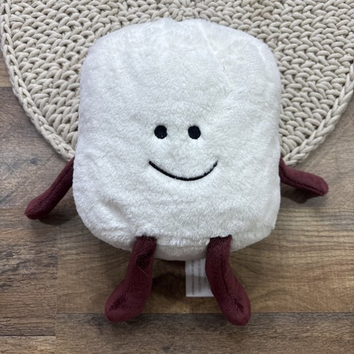 Hershey's Smores Marshmallow Smooshy Plüschtier 10 Zoll weiches weißes Plüschtier