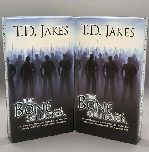 Bishop T.D. Jakes The Bone Collector VHS 2 Tape Series The Potters House - Picture 7 of 9