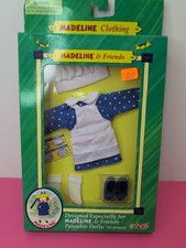 7 Eden Madeline Doll Outfit "Making Treats" Cooking Apron Chef Hat NRFB O