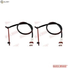 WARNING CONTACT BRAKE PAD WEAR WS 0346 A FOR PORSCHE MA1.01 3.8L 6cyl