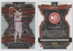 2019-20 Panini Select Concourse Silver Prizm Cam Reddish #96 Rookie RC