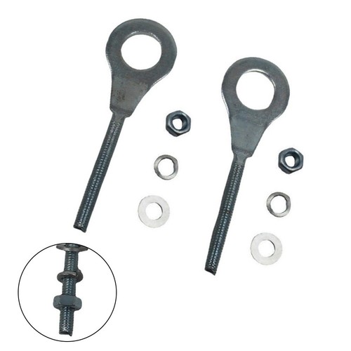 2 Set Chain Tensioner Adjuster/Motorcycle Chain/Removel Chain Tensioner/Adjuster - Foto 3 di 8