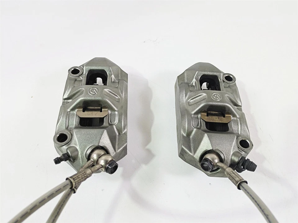 Juego de pinzas de freno delanteras Ducati Streetfighter 1098 S Brembo 2010 100 mm 61040911C Foto 4 de 4