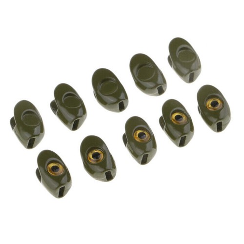 10 Stück Fisch Skulpin Kopf 2 Farben DIY Fischmaske Köderfisch Langlebig - Bild 16 von 35