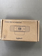 Logitech C920X Webcam, 30 fps, Black, USB