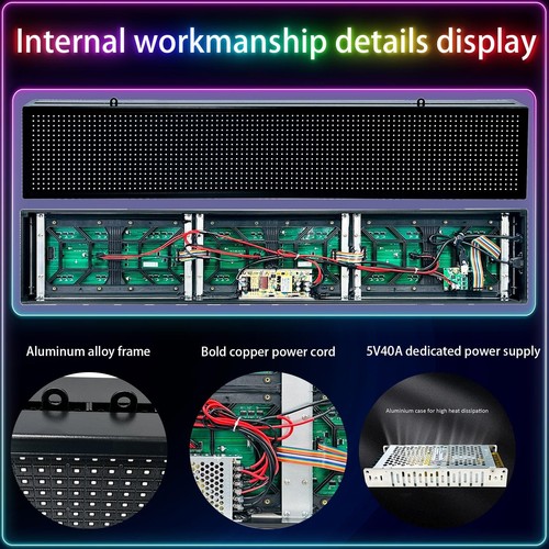 Waterproof Programmable Led Sign Custom Scrolling Outdoor Digital Signs For B... - Picture 3 of 7