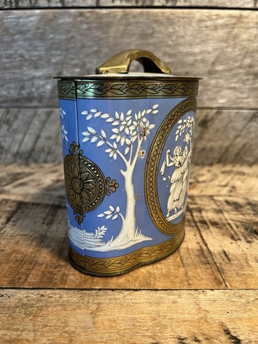Vtg Bensons Old Home Kitchen Athenian Classic Tin Container - Picture 6 of 10