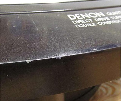 Denon DP-75 Vintage Quartz Direct Drive Turntable 33/45 RPM Servos Tested - Picture 9 of 11