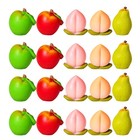 50 Pcs Fake Food for Kitchen Decor Fruit House Desktop Ornaments