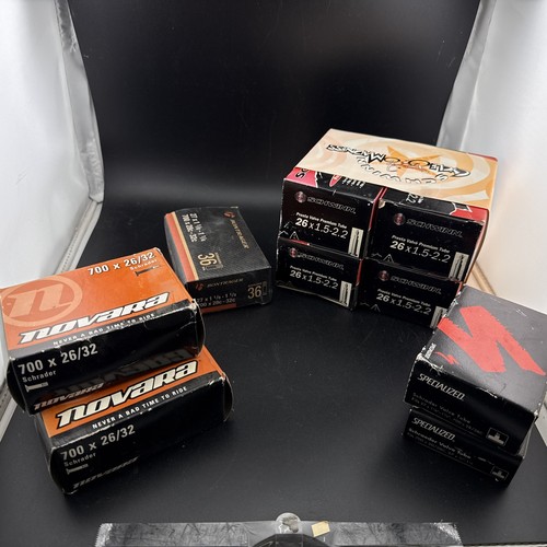 Lotto di 9 tubi bici, specializzati, Schwinn, Novara, Bontrager