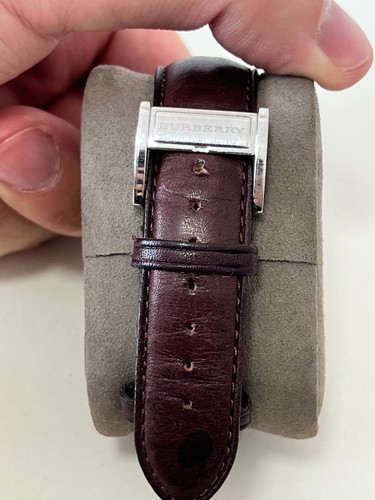 Burberry Herrenuhr Lederband Analog Braunes Ziffernblatt Quarz Chronograph BU1703 - Bild 10 von 12