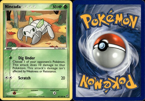 Nincada 67/107 | EX - Deoxys | Pokemon TCG | English | Common - Picture 4 of 5
