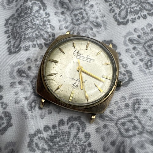 Men’s Lucian Piccard Automatic Runs - Missing Crown- As Is #3212
