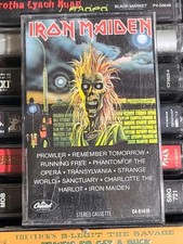 Iron Maiden Cassette Tape Heavy Metal Rare HTF OOP