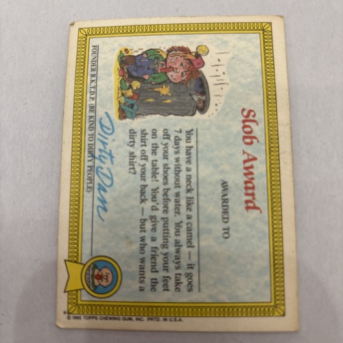 Lot of 6 Topps 1985 Garbage Pail Kids OS1 - With Flaws, Condition Issues GPK 80s - Picture 12 of 19