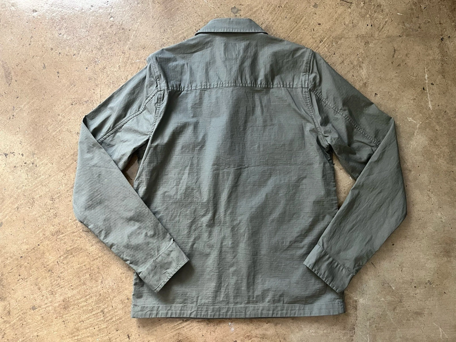 Mens VUORI Ripstop Jacket Shirt, Green Oregano, NWOT, Size S, Free Shipping image 2