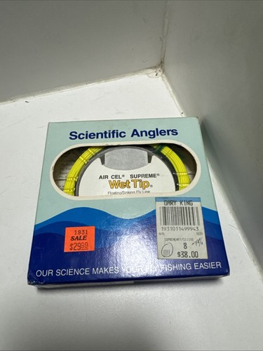 3M Scientific Anglers Air Cel Supreme Wet Tip Floating Fly Line WF-8-F/S