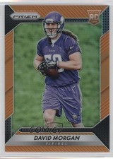 2016 Panini Prizm Orange /299 David Morgan II #267 Rookie RC