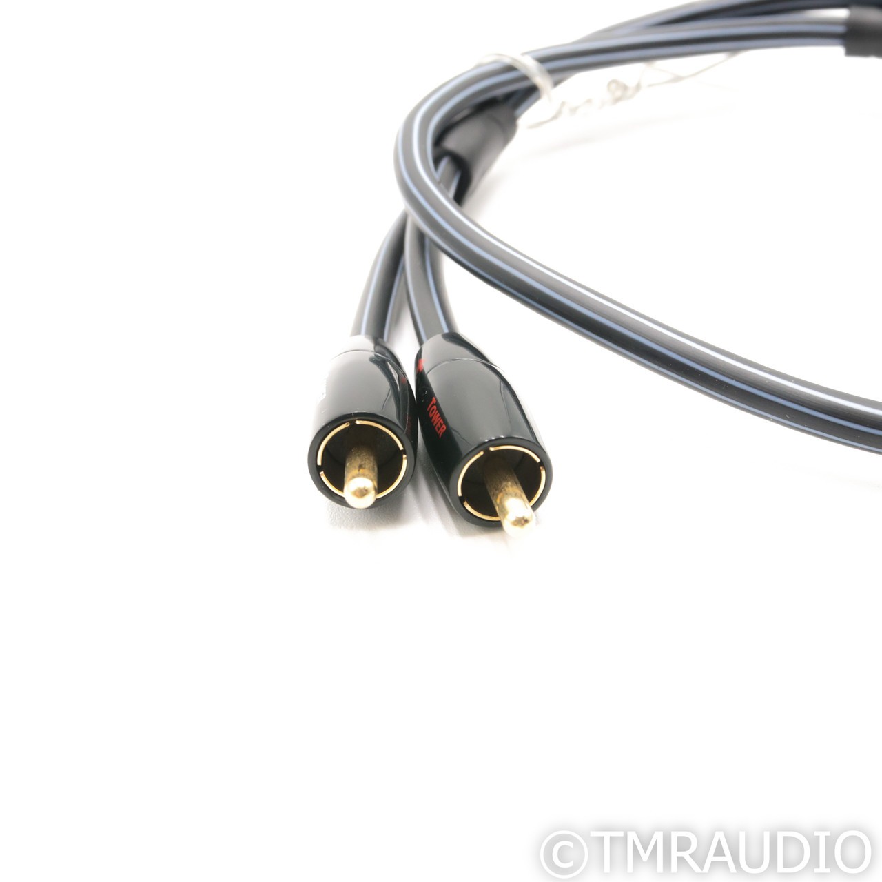 AudioQuest Tower RCA Cable; 0.6m Stereo Interconnect; Lot of 5