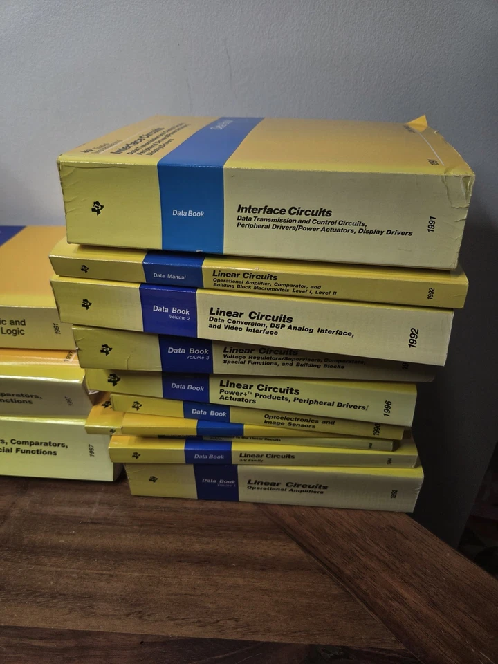 Lote de libro de datos Texas Instruments circuitos administración de energía telecomunicaciones Foto 4 de 4
