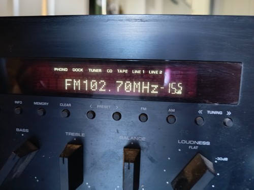 Original YAMAHA R-S 300 Hifi Analog Receiver in Schwarz - Bild 9 von 9