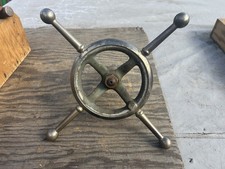 Walker Turner/The Driver Drill Press Ships Wheel Feed Handle Shaft 15&rdquo;