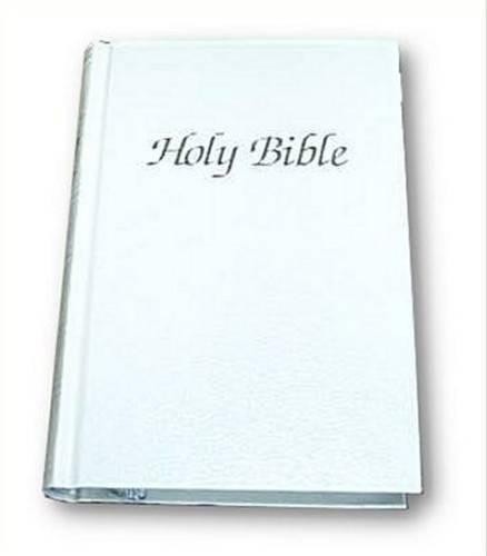 Sainte Bible - Présentation blanche (dos rigide) Rubis royal - Photo 1/1