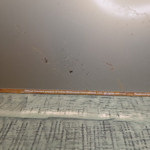 Insegna Parete Metallo 12x16 Autorizzata Servizio Ricambi Moto Indiana Poster Garage - Foto 7 di 11