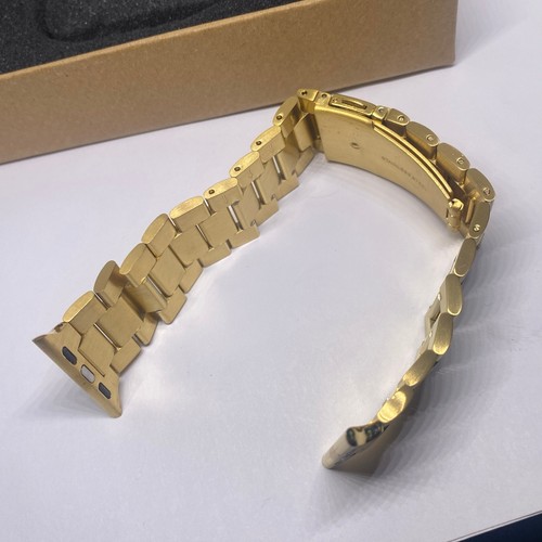 Gold Tone Stainless Steel Apple Watch Libra Gemini band 38/40mm - 第 8/12 張圖片