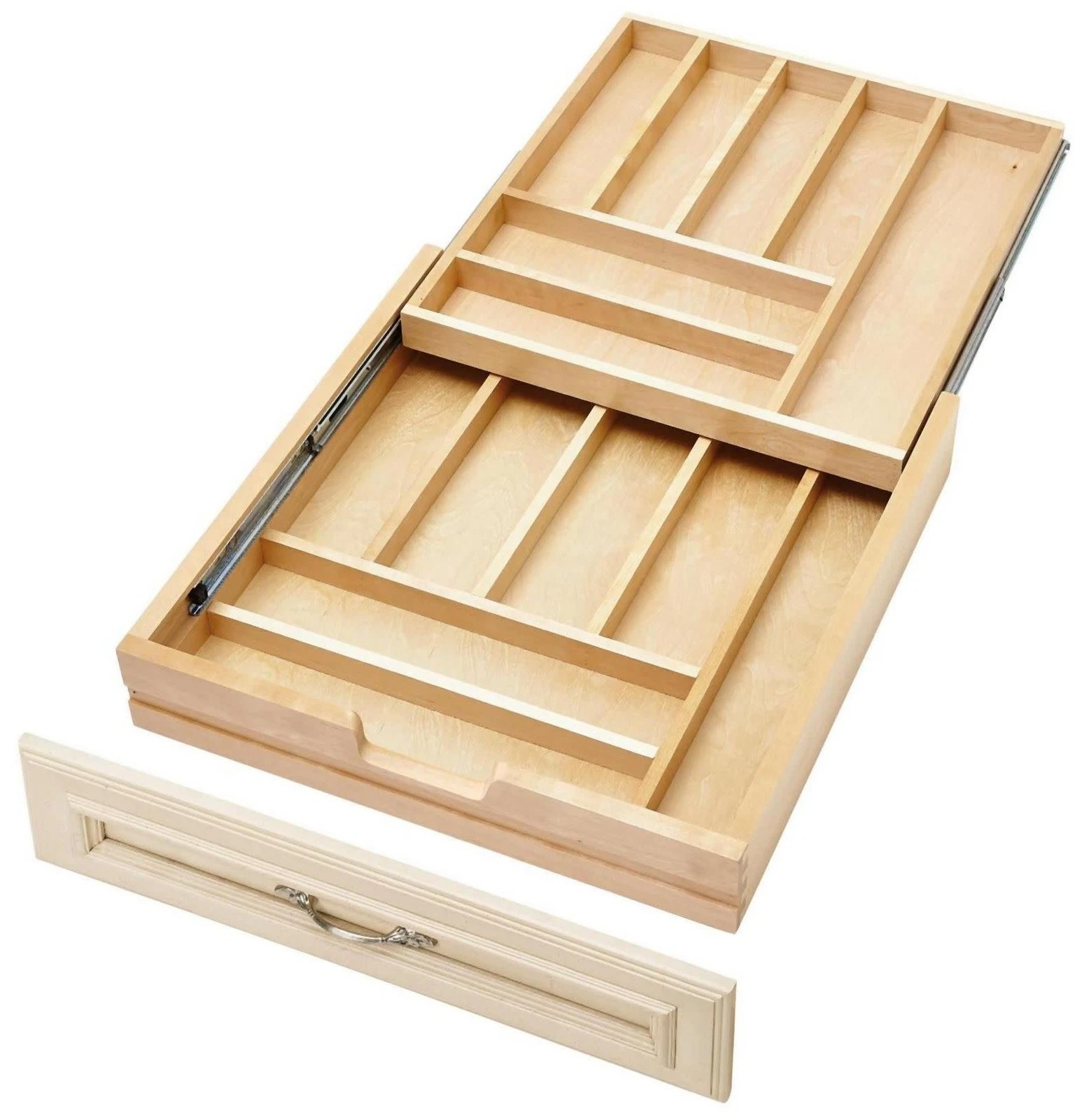 Rev-A-Shelf 4WTCD-24HSC-1 Wood Classics 21"W Two Tier Double - Maple