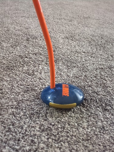 Rare University Of Illinois Mallet Putter Golf Club Collegiate Orange & Blue - Picture 6 of 6