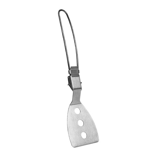 Camping Cooking Spatula Kitchen Utensils Lightweight Stainless Steel Frying - Picture 7 of 10