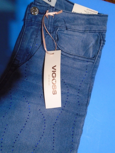 Girl's Jeans Size 10 Embellished New with Tags - Picture 2 of 5