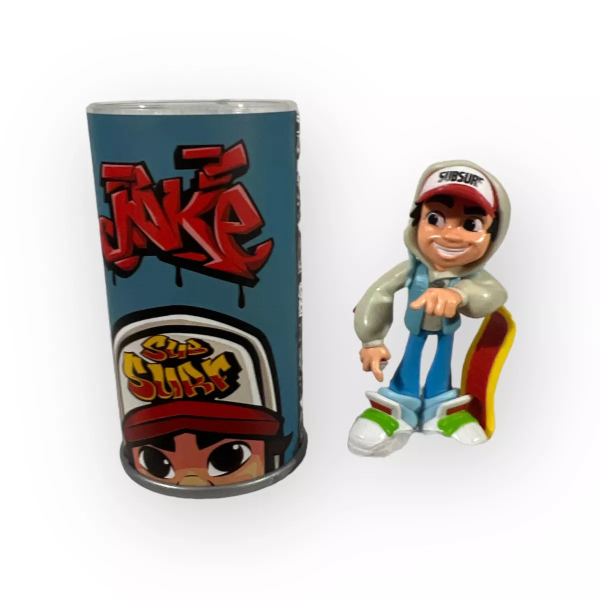 Subway Surfers Sub Surf Spray Crew 4 Vinyl Figure (Jake) No Lid