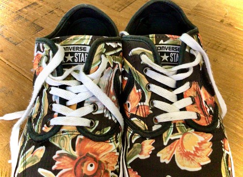 CONVERSE CONS ZAKIM OX SCHWARZ GEBLÜMT PRNT GRÖSSE 11 HERREN/12,5 DAMEN SNEAKER SCHUHE - Bild 21 von 24