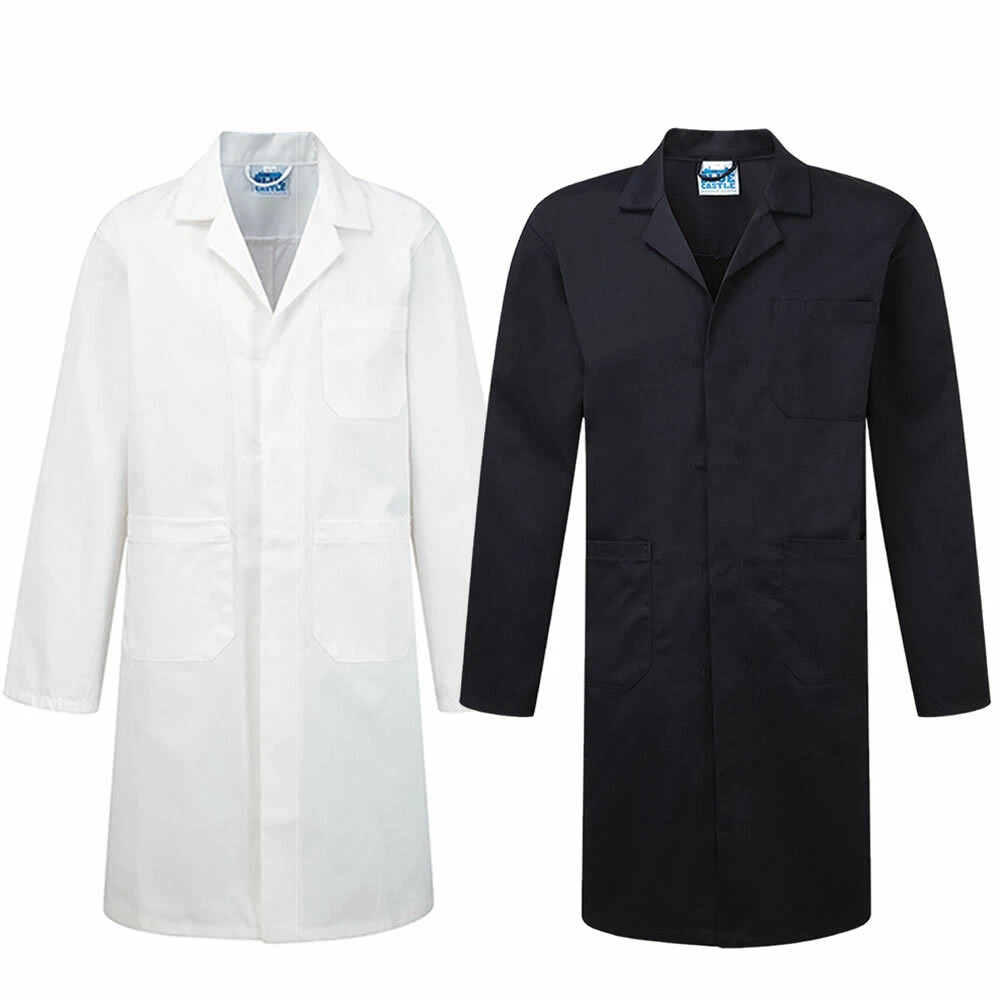 Fort Warehouse Dust School Science Lab Polycotton Storeman Work Coat Catering