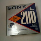 Sony "3.5" Micro Floppy Disk 10MFD-2HD Formatted IBM 10-Pack.  New & Sealed