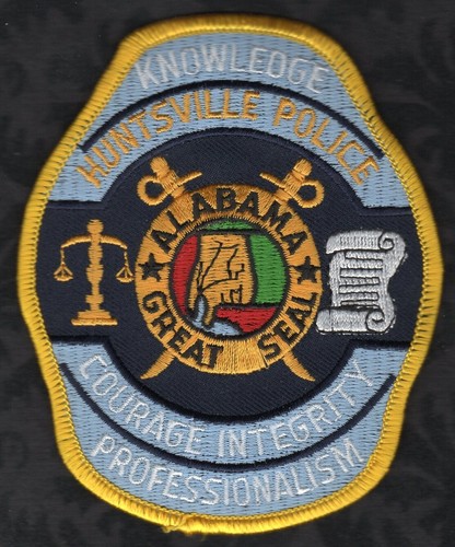 👀🤔😂👍 Huntsville Alabama Police Shoulder Patch - Picture 1 of 2