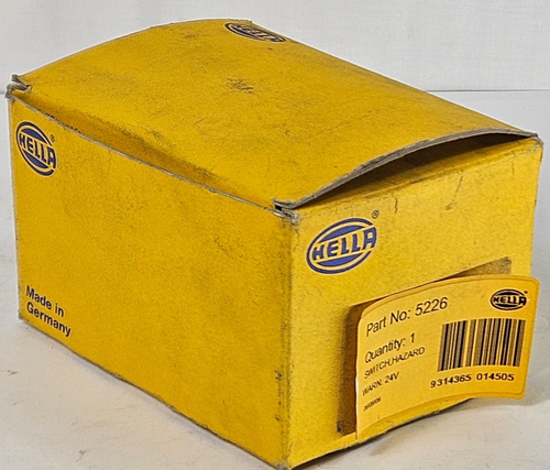 Hella Hazard Warning Flasher Switch 5226 24v - Picture 8 of 9