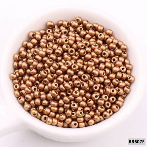 Glass Seedbeads Round Spacer Rice Beads DIY Jewelry Garments Sewing 2mm 3mm 4mm - Picture 21 of 30