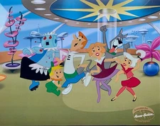 THE JETSONS Sericel Cartoon Animation Art Cel 14" x 11" Hanna Barbera