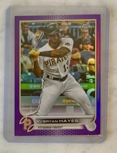 2022 Topps Chrome Logofractor Edition Purple Refractor /250 Ke'Bryan Hayes #38