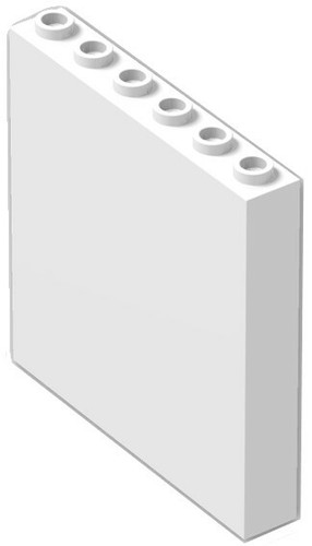 ☀LEGO 4x New WHITE Wall Elements 1x6x5 Window Building Bulk lot City Town - Picture 2 of 2