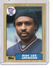 1987 Topps - #138 Roy Lee Jackson Minnesota Twins baseball card 