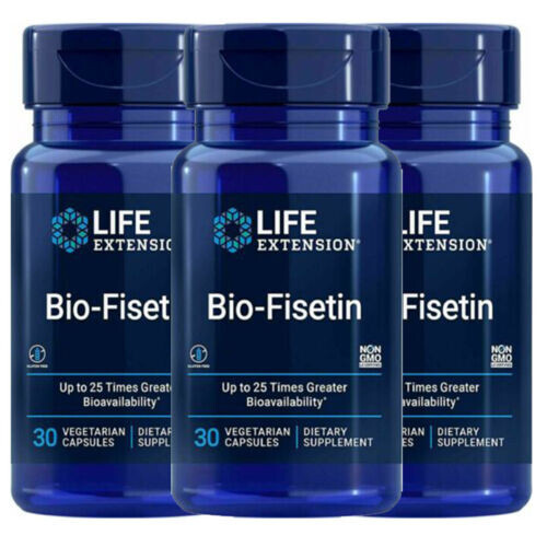 Life Extension Bio-Fisetin 30 Vcaps******3 pack***** - Picture 1 of 1