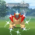- Shiny Terrakion -  PTC - 80k stardust -Description