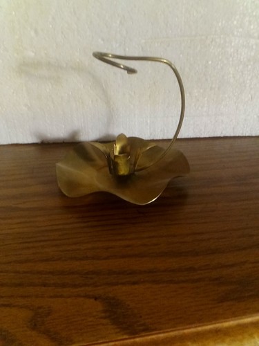 Vintage Brass Candle Holder - Picture 1 of 7