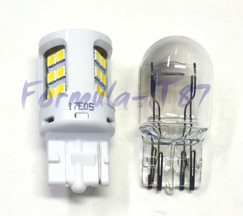 Philips Ultinon LED Light 7440 Red Two Bulbs Stop Brake Tail Upgrade Replace EO - Picture 8 of 12